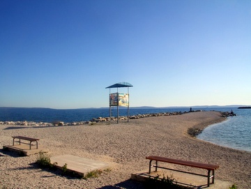 Spalato spiaggia Kastelet