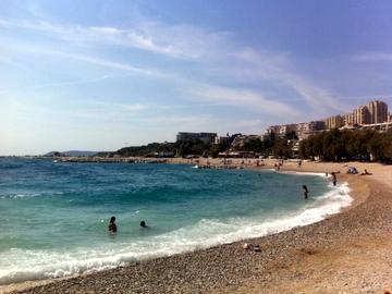 spiaggia Znjan a Spalato