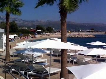 spiaggia Trstenik a Spalato