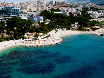 Spiaggia Bacvice a Spalato