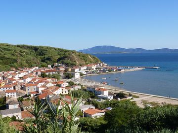 porto e spiaggia dell'isola Susak