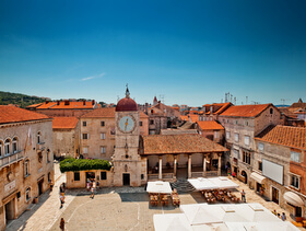 le piazze di Trogir