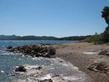 spiagge sull'isola Ugljan