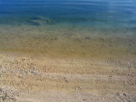 spiaggia di sabbia a Lamjana