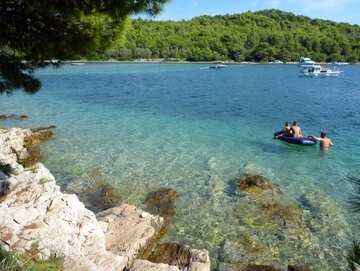 spiagge sull'isola Ugljan