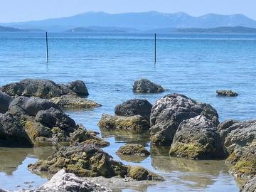 spiagge rocciose a Ugljan