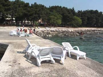 i moli di Umag il mare il sole e il relax