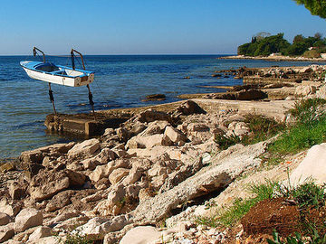 Spiagge rocciose ad Umag