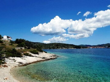 Baia Zitna sull'isola Korcula