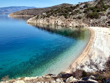 spiaggia Potovosce a Vrbnik