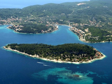 Vrnik nel'arcipelago di Korcula